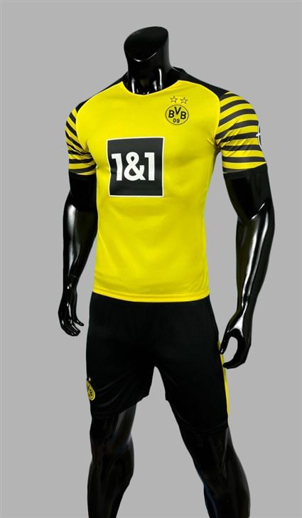 Áo Bóng Đá CLB Dortmund vàng 1&1 mùa giải 2021-2022